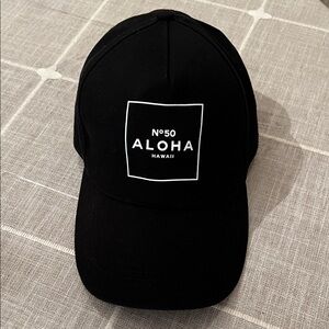 Aloha Black Cap